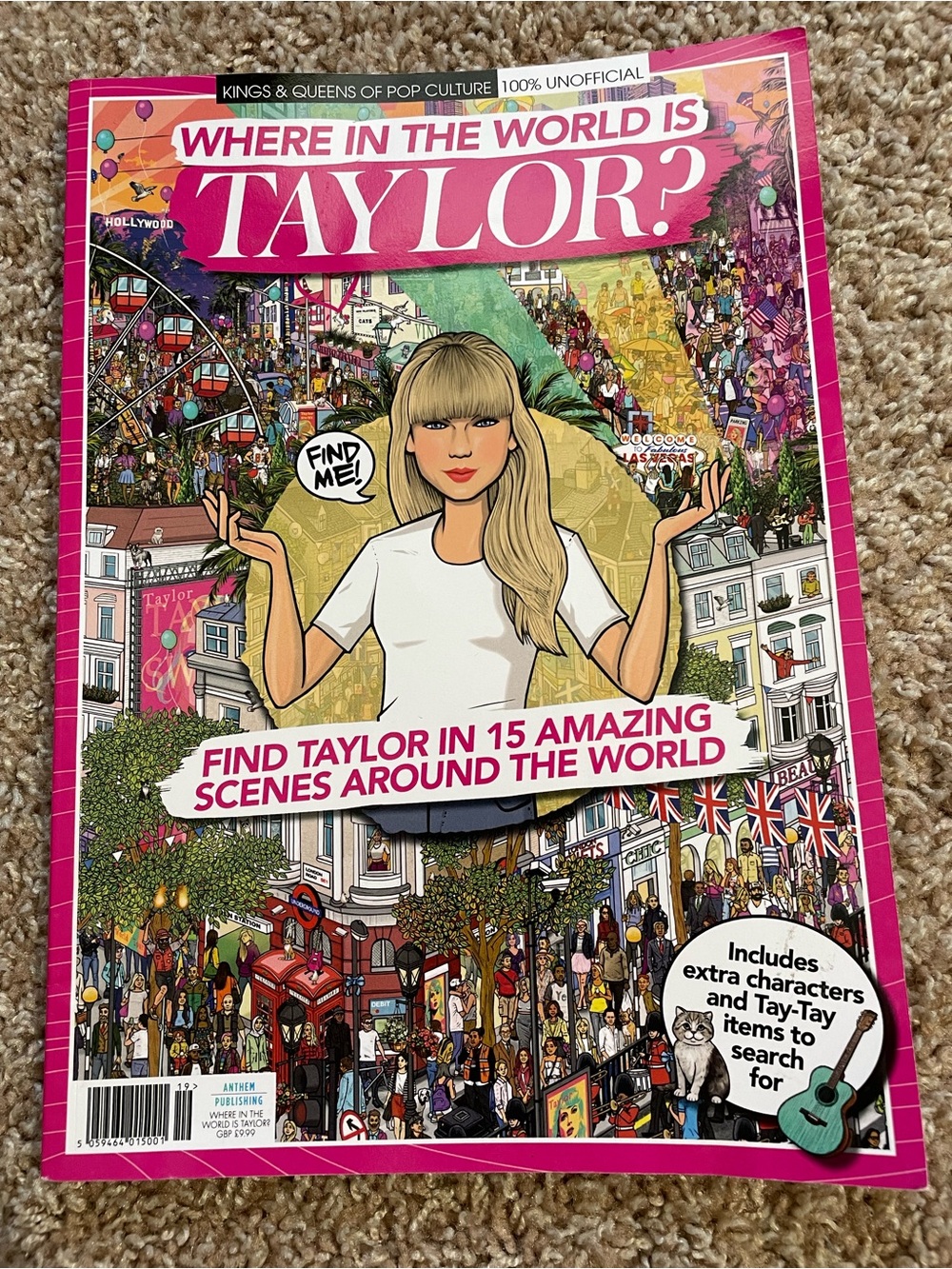 Where in the World is Taylor? Look and Find book